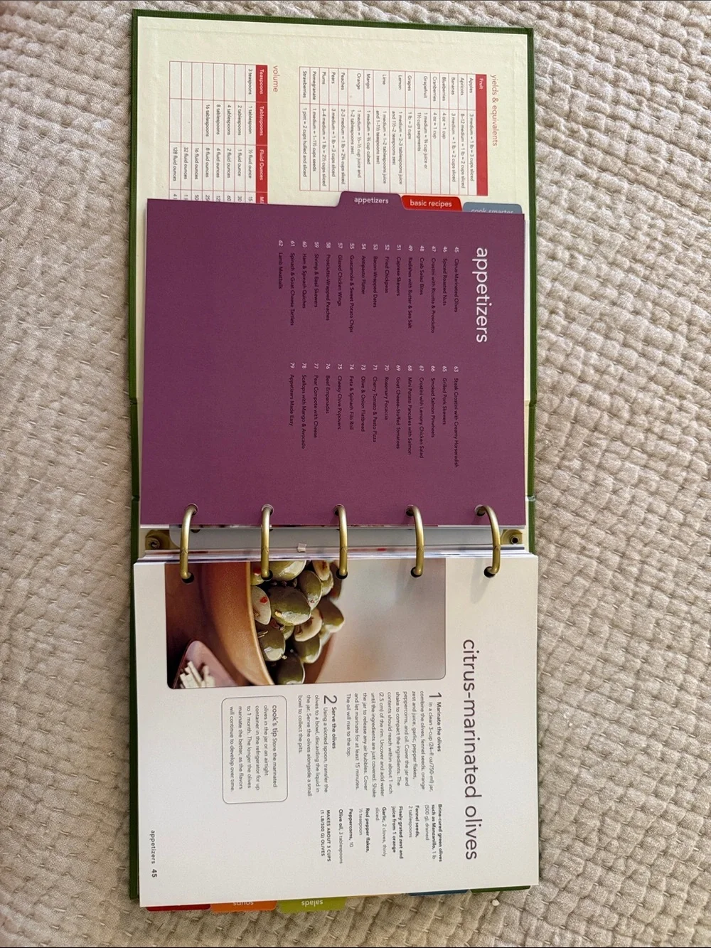 Williams-Sonoma The Weeknight Cook - Olive Green Cover